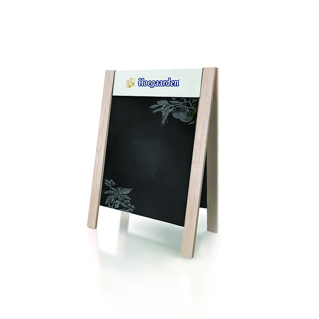 Hoegaarden - Wooden Chalkboard (pack of 1)