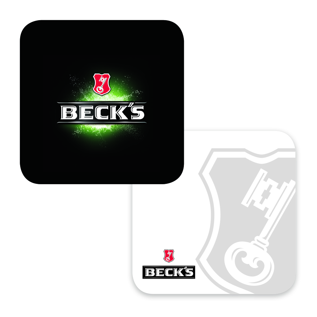 Beck's Coaster New Version (Pack of 1000)