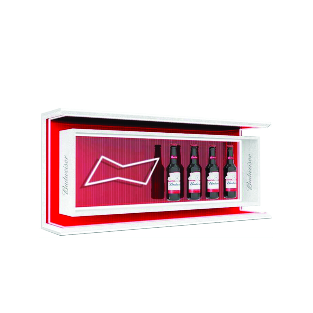 Budweiser Back of Bar